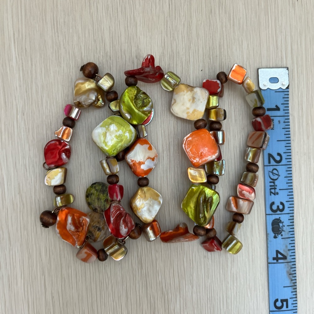 Funky shell bracelet set - Picture 2 of 2